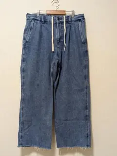 真*白様 無印　ワイドデニム