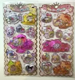 キラキラウォーターinシール　サンリオ