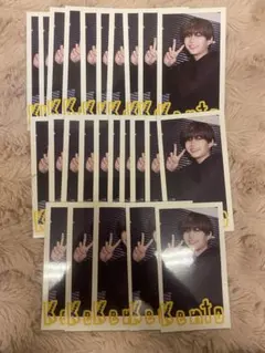 なにわ男子　長尾謙杜　美少年　浮所飛貴　厚紙　25枚