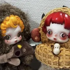 .*.様 スカルパンダ You Found Me Peanut Chestnut