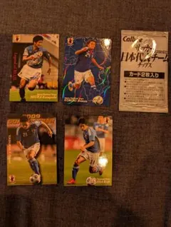 日本代表サッカー選手トレーディングカードセット