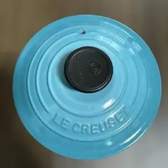 LE CREUSET 片手鍋 16cm ブルー　蓋のみのサムネイル