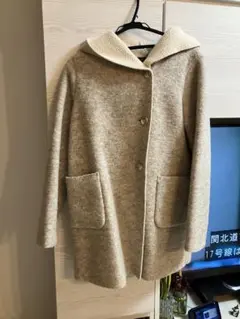 アーバンリサーチドアーズ　 フード付きジャケット ベージュ　クリーニング済み