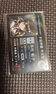 未使用 ダンガンロンパ なぞともカフェ オリジナルカバー付き缶バッジ