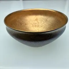 京焼 仙遊寺窯 暁雲 金彩天目茶碗 箱なし 三代 北本博 抹茶碗