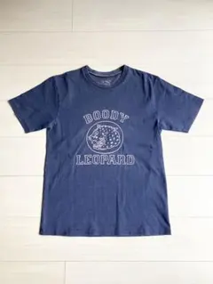 Mixta フロッキープリントTシャツ ネイビーのサムネイル