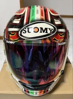 廃版 SHOEI X-8 若井 伸之 選手 レプリカ フラミンゴ YFデザイン