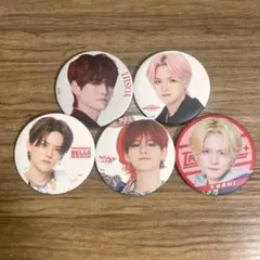 treasure ヨシ　缶バッジ　缶バッチ　5個　セット