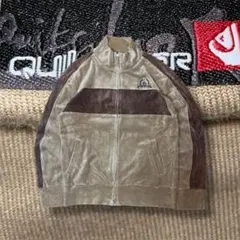 レア Quiksilver ベロアトラックジャケット y2k 平成 ギャル 短丈のサムネイル