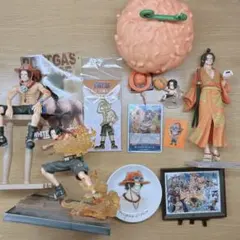 ワンピース ポートガス・D・エース フィギュア ガレージキット 限定品