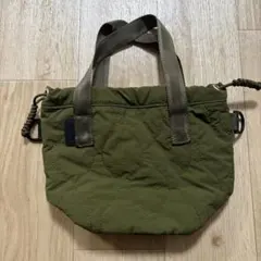 新品WILD THINGS キルトバック　カーキ