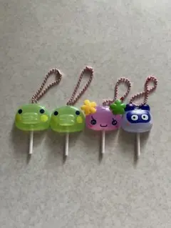 たまごっちカラフルキャンディーチャーム　④点セット