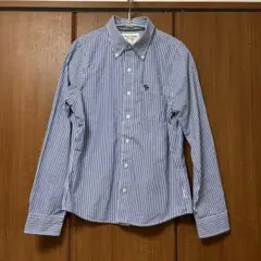 Abercrombie & Fitch 長袖シャツ コットン ストライプ S