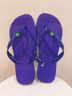 未使用新品Havaianas ハワイアナス ビーチサンダル 37/38 ブラジル