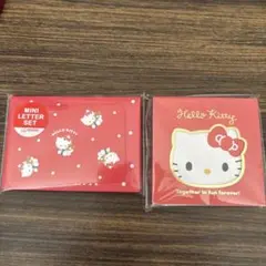 新品♡サンリオ ハローキティ スクエアメモ·ミニレターまとめ売り
