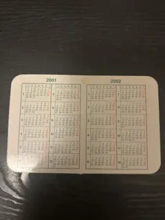 ROLEX 2001-2002年 カレンダーカードのサムネイル
