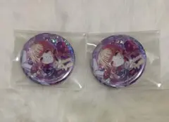 学園アイドルマスター　藤田ことね　クリスマス　缶バッジ　2点