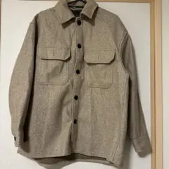 H&M リラックスフィット ベージュジャケット Mのサムネイル