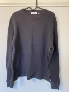 ＜A DAY IN THE LIFE＞USAコットン ワッフル クルーネック