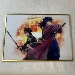 鬼滅の刃 C106 繋ぐ webくじ 義勇と炭治郎 アクリル色紙