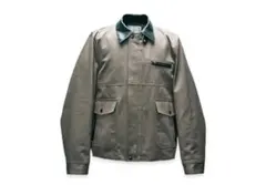 sacai Cotton Chino Blouson Black 襟レザー - メルカリ