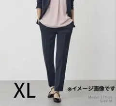 PLST テーパードパンツ　ネイビー　XL プラステ