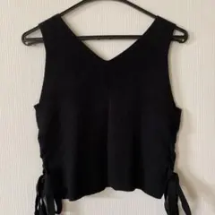 レトロガール　ニットベスト