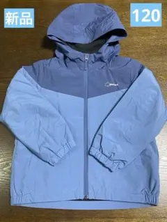 新品未使用　LOGOS DAYSフード付裏起毛ジャケット【120サイズ】ブルー系