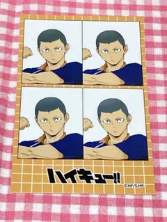 ハイキュー‼︎田中龍之介ステッカー　新品