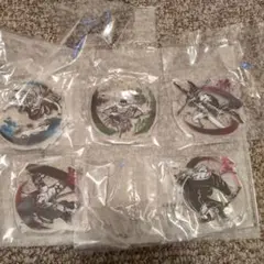 ワンピース　一番くじ　Ｇ賞　墨式アクリルスタンド　5種類