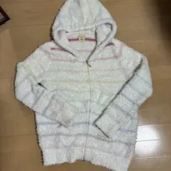 gelato pique ボーダーパーカー ルームウェア モコモコ