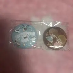 サンリオ 刺繍缶バッジ 2点セットのサムネイル