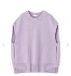 ballsey ファインウール　クルーネックベスト 2023SS