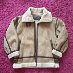 ベージュ ムートンコート FREEサイズ