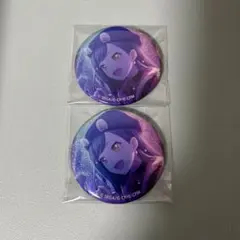 ゆ*ら様 プロセカ グリッター缶バッジ 10C 白石杏