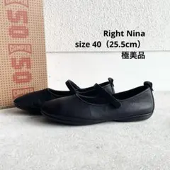 【極美品】CAMPER ライトニナ 40 25.5cm レザー 黒 メリージェンのサムネイル