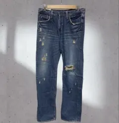 ディッキーズ UL103 ヴィンテージ加工 デニム W32 L28　26ッ214のサムネイル