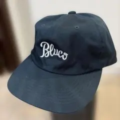 Bluco ネイビー 6パネルキャップ