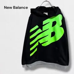 ニューバランス NB パーカー フーディー プルオーバー ビッグロゴ 150cm