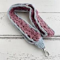 ⚠訳あり品⚠スマホ ショルダーストラップ ✤handmade ：No,67