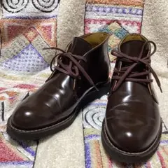 ⭐️極美品⭐️ 安藤製靴 チャッカブーツ レースアップ No.250