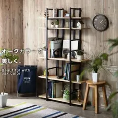 Belca オープンシェルフ 5段ラック 90㎝タイプ BB-5D90-BR - メルカリ