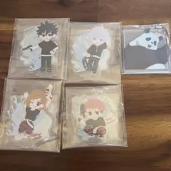 呪術廻戦セガラッキーくじ アクリルスタンド 五条悟 虎杖悠仁 釘崎野薔薇 伏黒恵