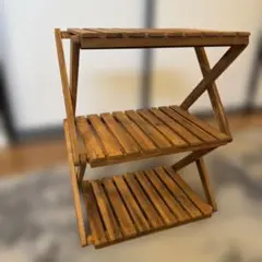 エコメルカリ便で200円引き ビジョンピークス　アカシアウッドラック3段