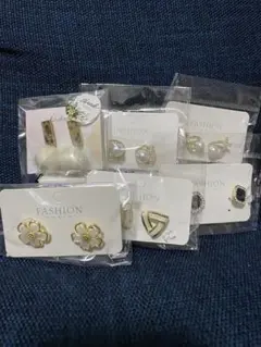 ファッションピアス 6ペアセット まとめ売り