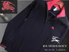 BURBERRYジップニット