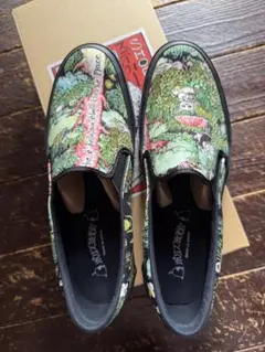 試着のみ ヒグチユウコ オクトパス アロハパンツ 総柄 ワイドパンツ 