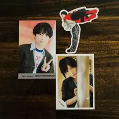 松村北斗 MILESixTONES 初回盤B 特典 IDカード ステッカートレカ