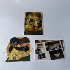 セガラッキーくじ 名探偵コナン メモリアルカット ブロマイド＆ステッカーセット