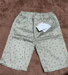 110cm 星柄グリーン 半ズボン